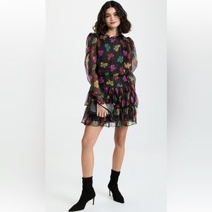 SALONI AVA-B BOW DRESS